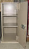 MAJOR 1/4" PLATE SAFE  (click on to enlarge)
Same as safe on left but with door open.